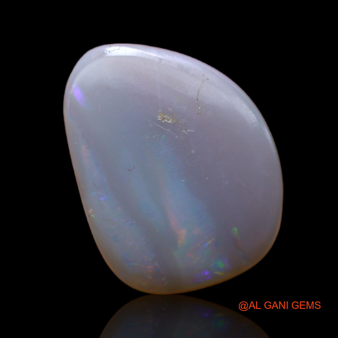 2.30 Cts Natural Australian Fire Opal Fancy Cabochon Loose Gemstone For Jewelry 14x10x2 mm AB-769