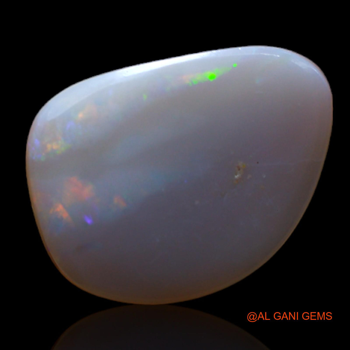 2.30 Cts Natural Australian Fire Opal Fancy Cabochon Loose Gemstone For Jewelry 14x10x2 mm AB-769