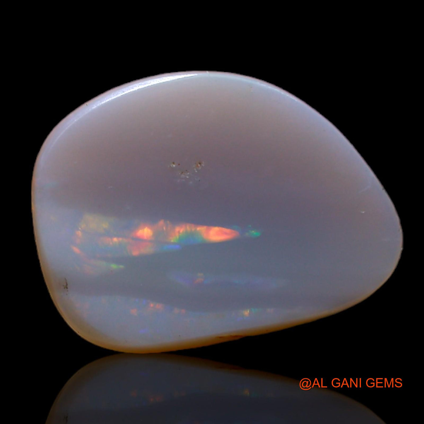 2.30 Cts Natural Australian Fire Opal Fancy Cabochon Loose Gemstone For Jewelry 14x10x2 mm AB-769
