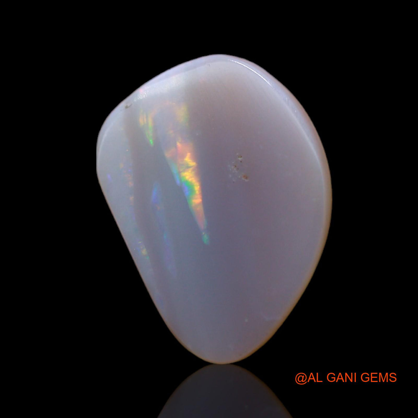 2.30 Cts Natural Australian Fire Opal Fancy Cabochon Loose Gemstone For Jewelry 14x10x2 mm AB-769