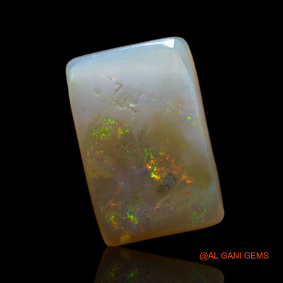 5.55 Cts Natural Australian Fire Opal Loose Gemstone Square Cabochon 12x8x5 mm AB-773