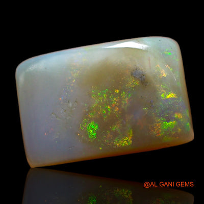 5.55 Cts Natural Australian Fire Opal Loose Gemstone Square Cabochon 12x8x5 mm AB-773