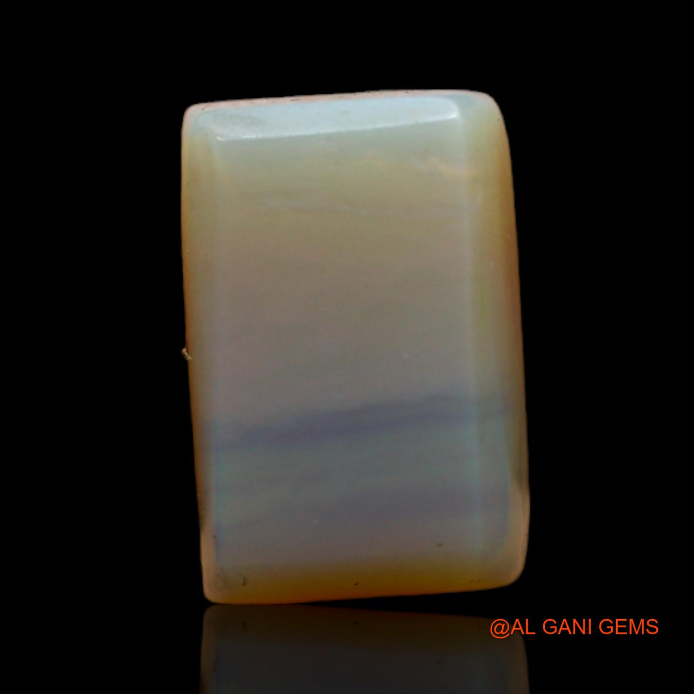 5.55 Cts Natural Australian Fire Opal Loose Gemstone Square Cabochon 12x8x5 mm AB-773