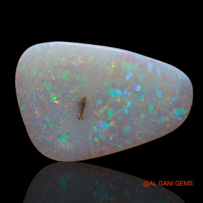 1.85 Cts Natural Australian Fire Opal Fancy Cabochon Loose Gemstone For Jewelry 14x9x1 mm AB-774