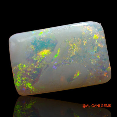 2.40 Cts Unheated Australian Fire Opal Loose Gemstone Square Cabochon Natural 12x8x2 mm AB-775
