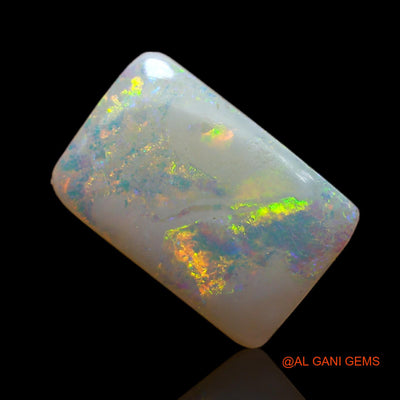 2.40 Cts Unheated Australian Fire Opal Loose Gemstone Square Cabochon Natural 12x8x2 mm AB-775