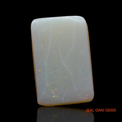 2.40 Cts Unheated Australian Fire Opal Loose Gemstone Square Cabochon Natural 12x8x2 mm AB-775