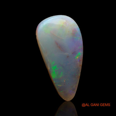 2.80 Cts Unheated Australian Fire Opal Loose Gemstone Fancy Cabochon Natural 15x8x3 mm AB-776