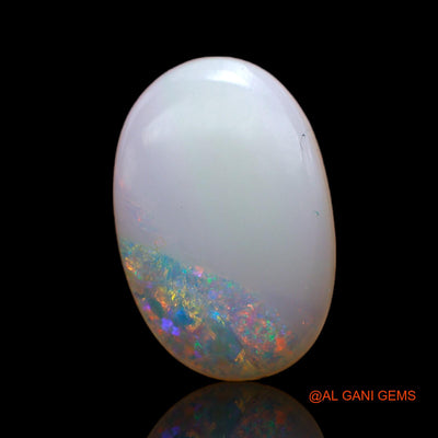 2.70 Cts Natural Australian Fire Opal Oval Cabochon Loose Gemstone For Jewelry 14x9x3 mm AB-777