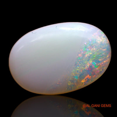 2.70 Cts Natural Australian Fire Opal Oval Cabochon Loose Gemstone For Jewelry 14x9x3 mm AB-777