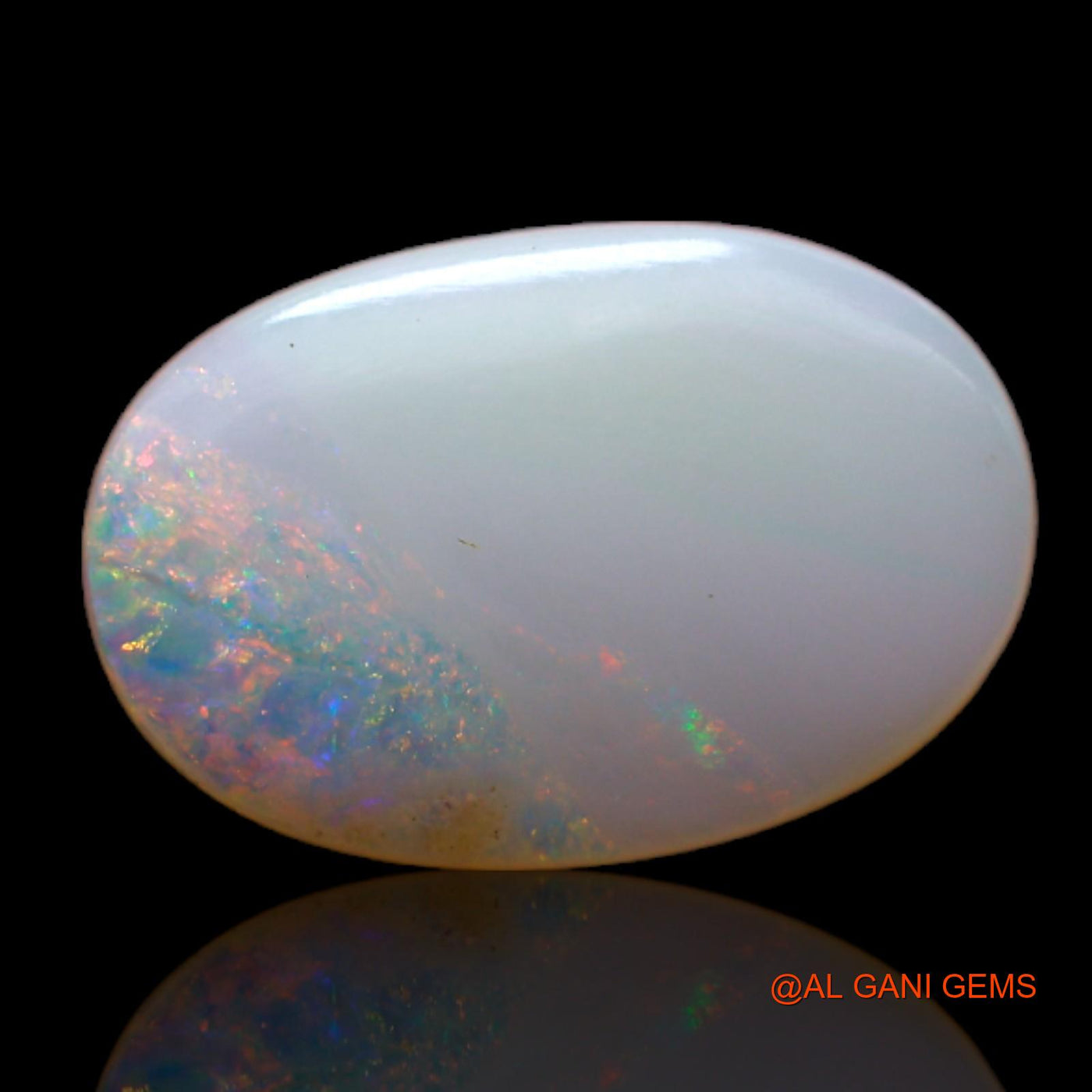 2.70 Cts Natural Australian Fire Opal Oval Cabochon Loose Gemstone For Jewelry 14x9x3 mm AB-777