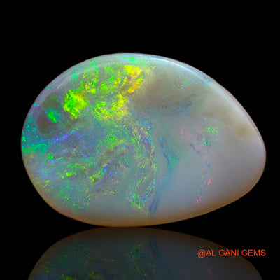 8.10 Cts Natural Australian Fire Opal Fancy Cabochon Loose Gemstone For Jewelry 18x13x4 mm AB-77