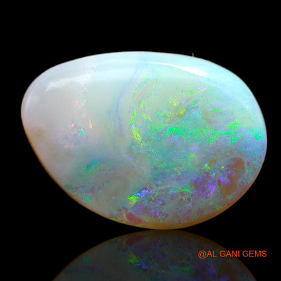 8.10 Cts Natural Australian Fire Opal Fancy Cabochon Loose Gemstone For Jewelry 18x13x4 mm AB-77