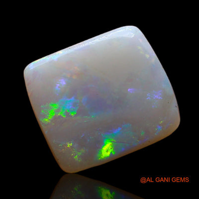 2.60 Cts Natural Australian Fire Opal Loose Gemstone Square Cabochon 10x9x2 mm AB-784