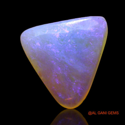 2.55 Cts Natural Australian Fire Opal Loose Gemstone Trillion Cabochon 11x10x3 mm AB-785