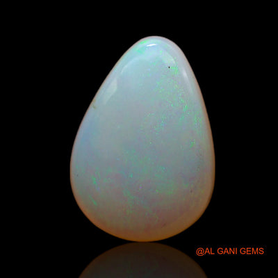 Natural Fire Opal Gemstone 3.05 Cts Loose Pear Cabochon From Australia 13x9x4 mm AB-787