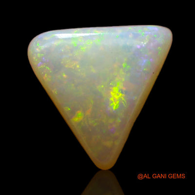 2.40 Cts Natural Australian Fire Opal Loose Gemstone Trillion Cabochon 11x10x4 mm AB-789