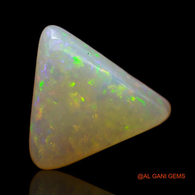 2.40 Cts Natural Australian Fire Opal Loose Gemstone Trillion Cabochon 11x10x4 mm AB-789