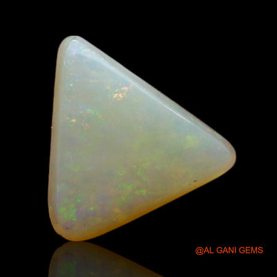 2.40 Cts Natural Australian Fire Opal Loose Gemstone Trillion Cabochon 11x10x4 mm AB-789