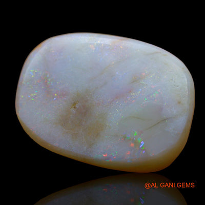 22.40 Cts Natural Australian Fire Opal Loose Gemstone Oval Cabochon 28x21x4 mm AB-791