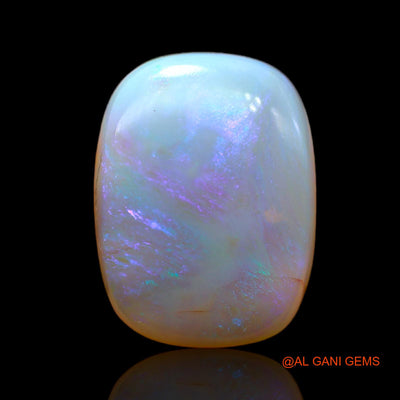 12.95 Cts Natural Australian Fire Opal Fancy Cabochon Loose Gemstone For Jewelry 18x14x6 mm AB-793