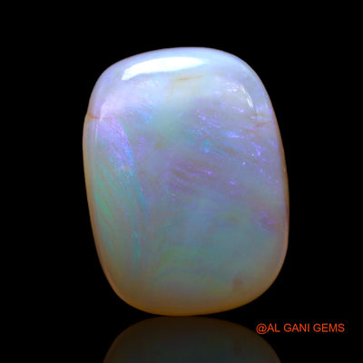 12.95 Cts Natural Australian Fire Opal Fancy Cabochon Loose Gemstone For Jewelry 18x14x6 mm AB-793