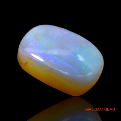 12.95 Cts Natural Australian Fire Opal Fancy Cabochon Loose Gemstone For Jewelry 18x14x6 mm AB-793