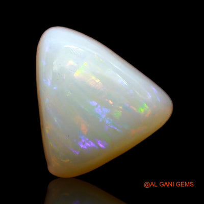 3.05 Cts Natural Australian Fire Opal Trillion Cabochon Loose Gemstone For Jewelry 10x10x4 mm AB-796