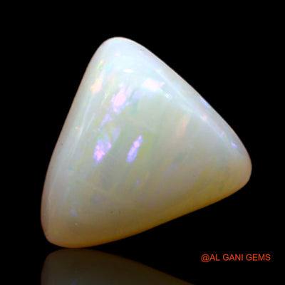 3.05 Cts Natural Australian Fire Opal Trillion Cabochon Loose Gemstone For Jewelry 10x10x4 mm AB-796