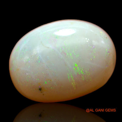 2.55 Cts Natural Australian Fire Opal Loose Gemstone Oval Cabochon 11x8x4 mm AB-800