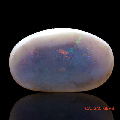 11.00 Cts Natural Australian Fire Opal Loose Gemstone Fancy Cabochon 25x15x4 mm AB-801