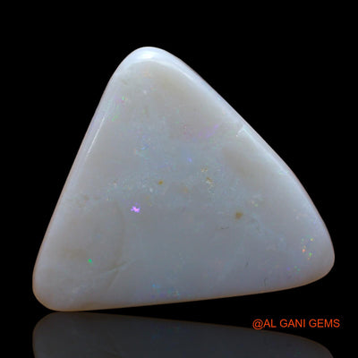 9.00 Cts Natural Australian Fire Opal Loose Gemstone Trillion Cabochon 22x21x3 mm AB-802