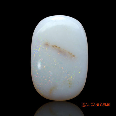 11.00 Cts Natural Australian Fire Opal Loose Gemstone Oval Cabochon 21x14x4 mm AB-805