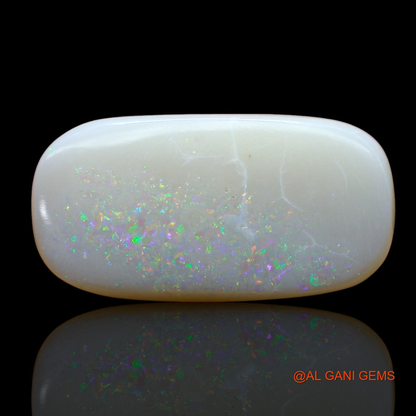 10.00 Cts Natural Australian Fire Opal Loose Gemstone Oval Cabochon 22x11x4 mm AB-806