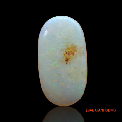 7.00 Cts Natural Australian Fire Opal Loose Gemstone Oval Cabochon 23x12x3 mm AB-808