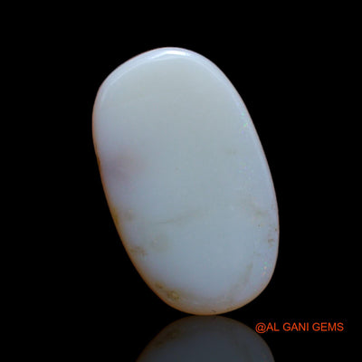3.20 Cts Natural Australian Fire Opal Loose Gemstone Oval Cabochon 17x10x1 mm AB-80