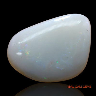 8.00 Cts Natural Australian Fire Opal Loose Gemstone Fancy Cabochon 21x15x4 mm AB-810