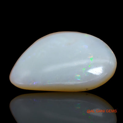 8.00 Cts Natural Australian Fire Opal Loose Gemstone Fancy Cabochon 21x15x4 mm AB-810