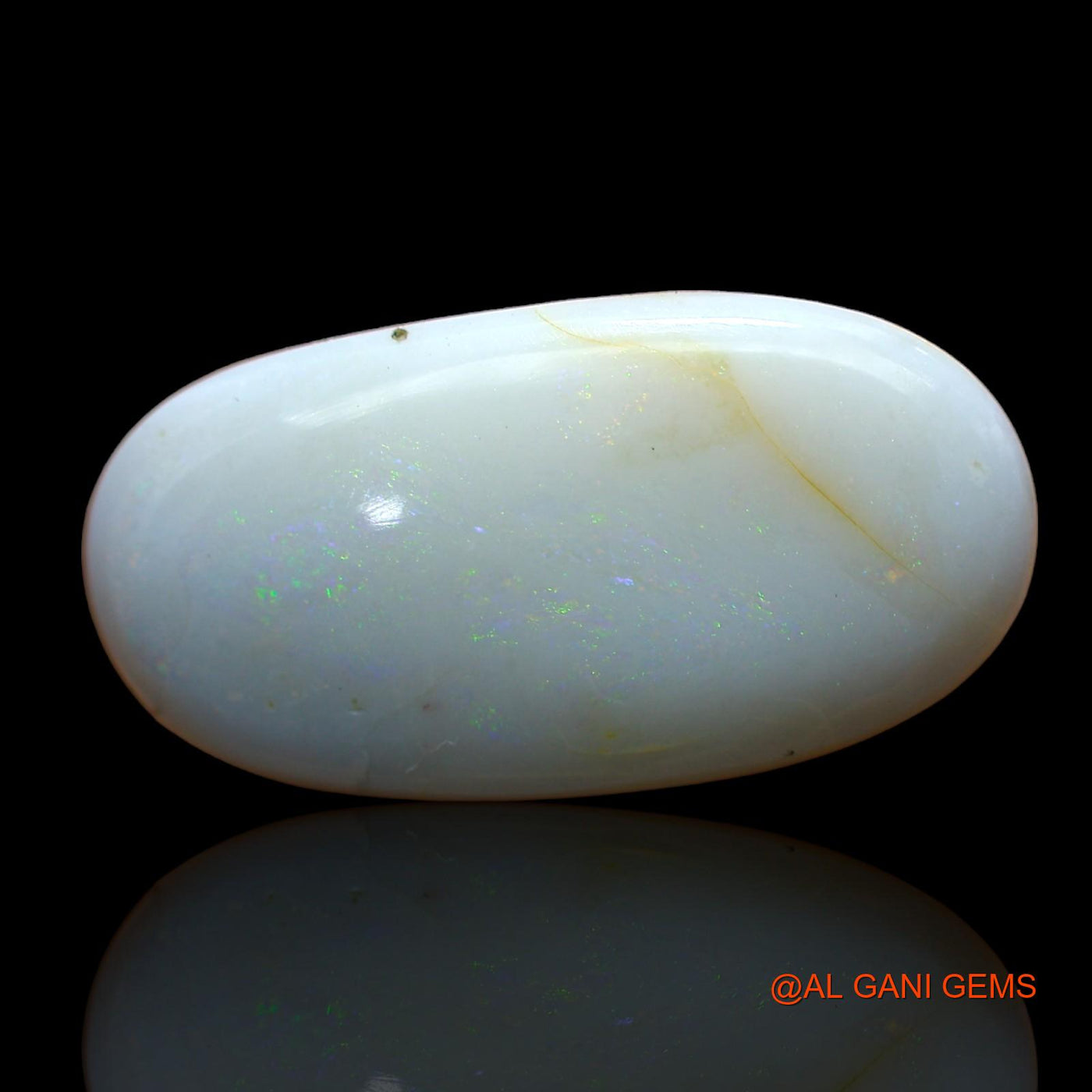 9.00 Cts Unheated Australian Fire Opal Loose Gemstone Oval Cabochon Natural 23x11x4 mm AB-811