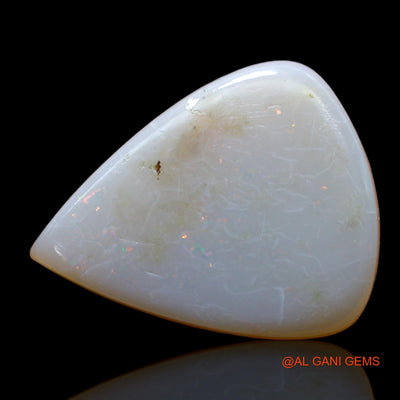 Natural Fire Opal Gemstone 7.00 Cts Loose Pear Cabochon From Australia 20x16x3 mm AB-812