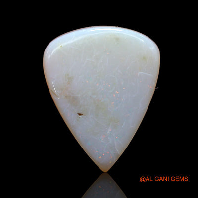 Natural Fire Opal Gemstone 7.00 Cts Loose Pear Cabochon From Australia 20x16x3 mm AB-812