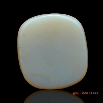 15.00 Cts Natural Australian Fire Opal Loose Gemstone Fancy Cabochon 17x16x6 mm AB-813