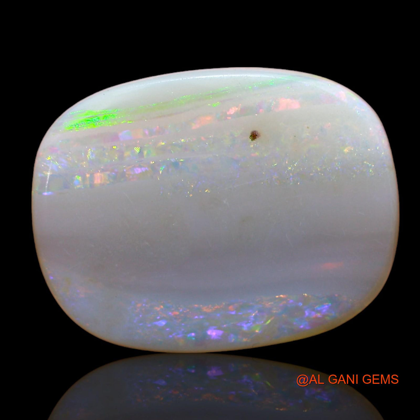 6.00 Cts Natural Australian Fire Opal Loose Gemstone Oval Cabochon 19x14x3 mm AB-814