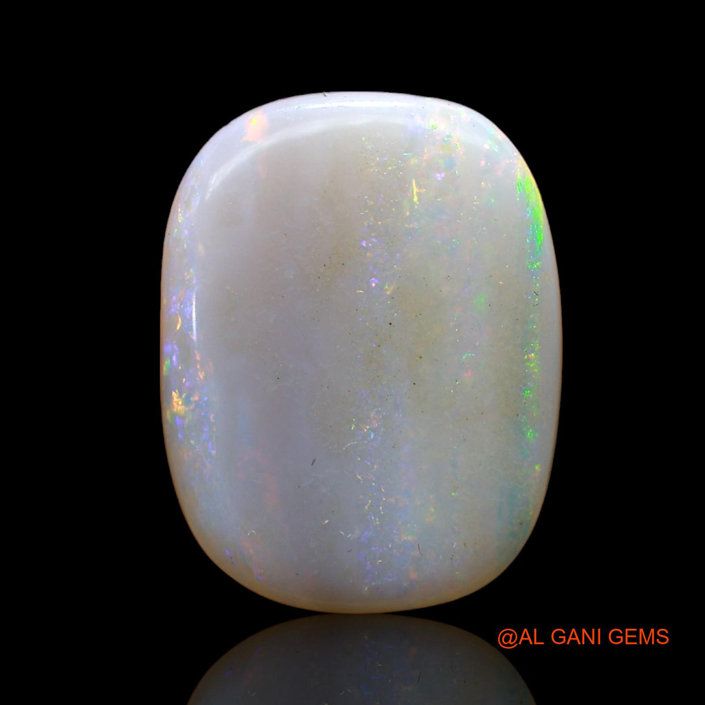 6.00 Cts Natural Australian Fire Opal Loose Gemstone Oval Cabochon 19x14x3 mm AB-814