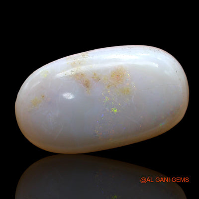 9.00 Cts Natural Australian Fire Opal Loose Gemstone Oval Cabochon 21x12x5 mm AB-815