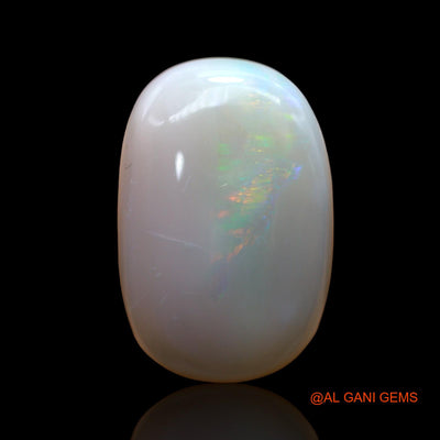 Natural Untreated Fire Opal Loose Gemstone Oval Cabochon From Australia 12.00 Cts 20x13x6 mm AB-816