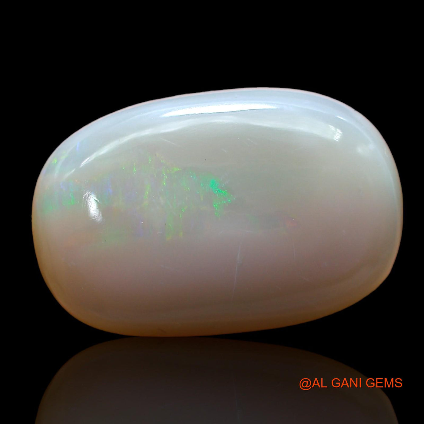 Natural Untreated Fire Opal Loose Gemstone Oval Cabochon From Australia 12.00 Cts 20x13x6 mm AB-816