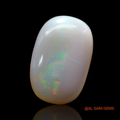 Natural Untreated Fire Opal Loose Gemstone Oval Cabochon From Australia 12.00 Cts 20x13x6 mm AB-816
