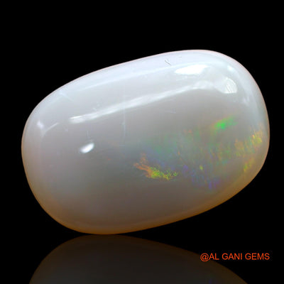 Natural Untreated Fire Opal Loose Gemstone Oval Cabochon From Australia 12.00 Cts 20x13x6 mm AB-816