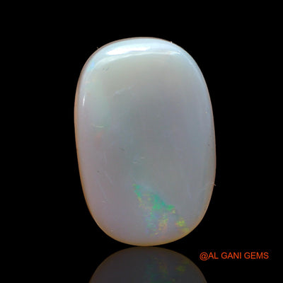 Natural Untreated Fire Opal Loose Gemstone Oval Cabochon From Australia 12.00 Cts 20x13x6 mm AB-816